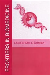 Book cover of Frontiers in Biomedicine by Allan L. Goldstein