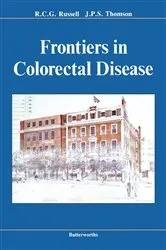 Book cover of Frontiers in Colorectal Disease by R. C. G. Russell