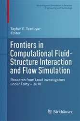Book cover of Frontiers in Computational Fluid-Structure Interaction and Flow Simulation by Tayfun E. Tezduyar