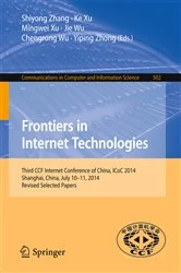 Book cover of Frontiers in Internet Technologies by Shiyong Zhang