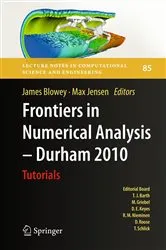 Book cover of Frontiers in Numerical Analysis - Durham 2010 by James Blowey