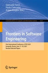 Book cover of Frontiers in Software Engineering by Giancarlo Succi