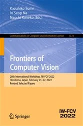 Book cover of Frontiers of Computer Vision by Kazuhiko Sumi