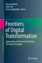 Book cover of Frontiers of Digital Transformation by Kazuya Takeda