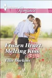 Book cover of Frozen Heart, Melting Kiss by Ellie Darkins
