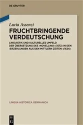 Book cover of Fruchtbringende Verdeutschung by Lucia Assenzi
