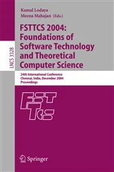 Book cover of FSTTCS 2004: Foundations of Software Technology and Theoretical Computer Science by Kamal Lodaya