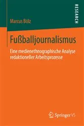 Book cover of Fußballjournalismus by Marcus Bölz