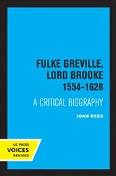 Book cover of Fulke Greville, Lord Brooke 1554-1628 by Joan Rees