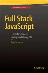 Book cover of Full Stack JavaScript by Azat Mardan
