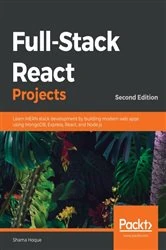 Book cover of Full-Stack React Projects by Shama Hoque