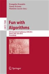 Book cover of Fun with Algorithms by Evangelos Kranakis