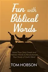 Book cover of Fun with Biblical Words by Tom Hobson