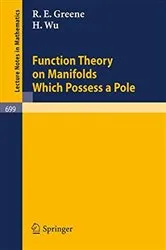 Book cover of Function Theory on Manifolds Which Possess a Pole by Unknown