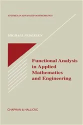 Book cover of Functional Analysis in Applied Mathematics and Engineering by Michael Pedersen