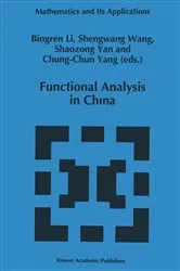 Book cover of Functional Analysis in China by Unknown
