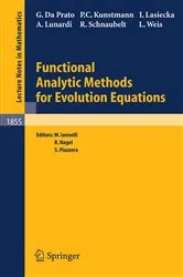Book cover of Functional Analytic Methods for Evolution Equations by Giuseppe Da Prato