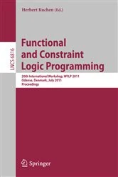 Book cover of Functional and Constraint Logic Programming by Herbert Kuchen