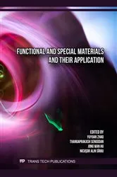 Book cover of Functional and Special Materials and their Application by Yuyuan Zhao
