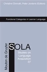 Book cover of Functional Categories in Learner Language by Unknown