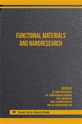 Book cover of Functional Materials and Nanoresearch by Ramya Muthusamy