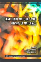 Book cover of Functional Materials and Physics of Materials by Subhan Namazov