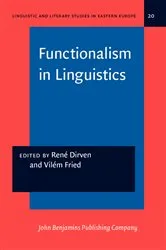 Book cover of Functionalism in Linguistics by René Dirven