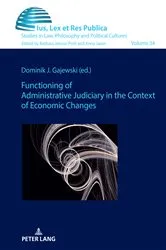 Book cover of Functioning of Administrative Judiciary in the Context of Economic Changes by Barbara Janusz-Pohl