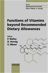 Book cover of Functions of Vitamins beyond Recommended Dietary Allowances by P. Walter