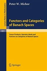 Book cover of Functors and Categories of Banach Spaces by Unknown