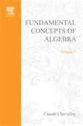 Book cover of Fundamental Concepts of Algebra by Claude Chevalley
