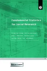 Book cover of Fundamental Statistics for Social Research by Duncan Cramer