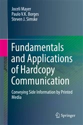 Book cover of Fundamentals and Applications of Hardcopy Communication by Joceli Mayer