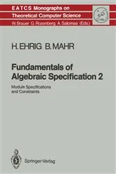 Book cover of Fundamentals of Algebraic Specification 2 by Unknown