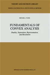 Book cover of Fundamentals of Convex Analysis by Unknown