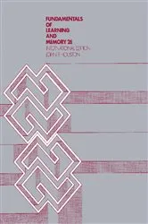 Book cover of Fundamentals of Learning and Memory (2nd ed.) by John P. Houston