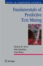 Book cover of Fundamentals of Predictive Text Mining by Sholom M. Weiss