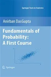 Book cover of Fundamentals of Probability: A First Course by Unknown