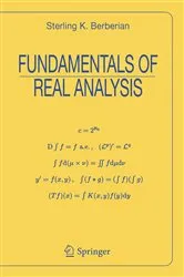 Book cover of Fundamentals of Real Analysis by Sterling K. Berberian
