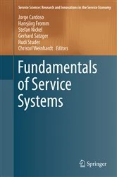 Book cover of Fundamentals of Service Systems by Jorge Cardoso