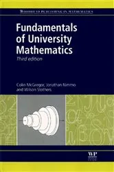 Book cover of Fundamentals of University Mathematics (3rd ed.) by Colin McGregor