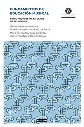 Book cover of Fundamentos de educación musical by Gloria Valencia Mendoza