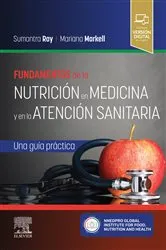 Book cover of Fundamentos de la nutrición en medicina y en la atención sanitaria by Sumantra Ray