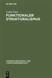 Book cover of Funktionaler Strukturalismus by Lothar Fietz