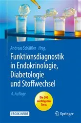 Book cover of Funktionsdiagnostik in Endokrinologie, Diabetologie und Stoffwechsel (4th ed.) by Andreas Schäffler