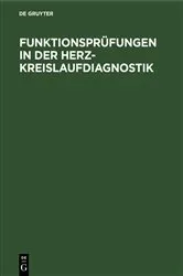 Book cover of Funktionsprüfungen in der Herz-Kreislaufdiagnostik (2nd ed.) by Unknown