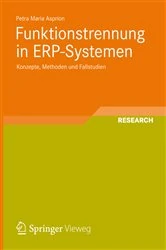 Book cover of Funktionstrennung in ERP-Systemen by Petra Maria Asprion