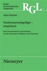 Book cover of Funktionsverbgefüge - empirisch by Unknown