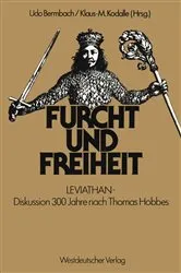 Book cover of Furcht und Freiheit by Udo Bermbach