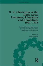 Book cover of G K Chesterton at the Daily News, Part II, vol 8 by Julia Stapleton